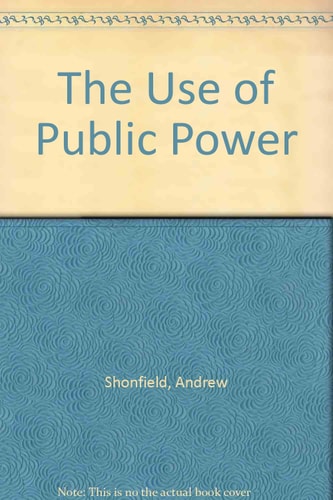 The Use of Public Power
