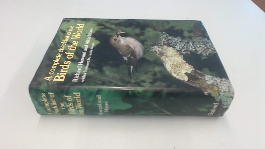 A Complete Checklist of the Birds of the World
