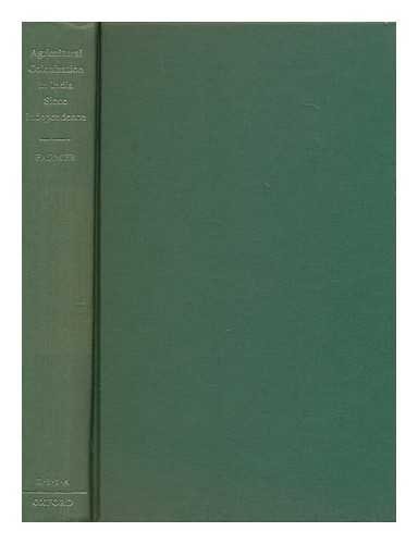 Agricultural Colonization in India Since Independence