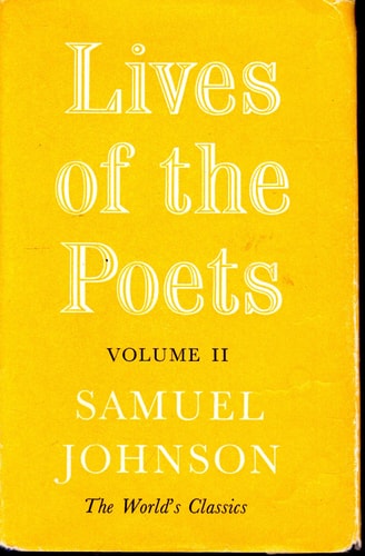 Lives of the English Poets: Volume 2