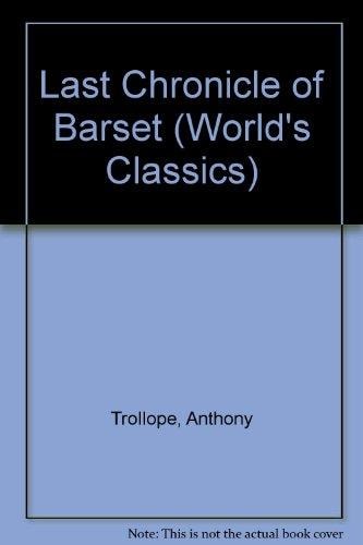 The Last Chronicle of Barset
