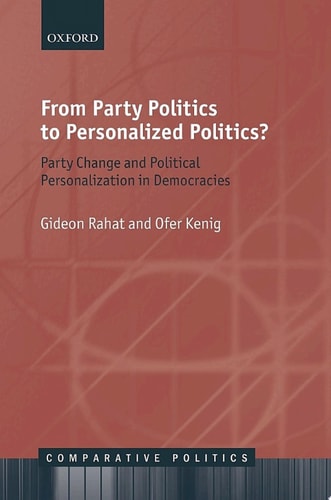 From Party Politics to Personalized Politics?: Party Change and Political Personalization in Democracies