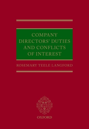 Company Directors' Duties and Conflicts of Interest