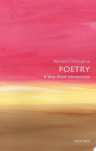 Poetry: A Very Short Introduction