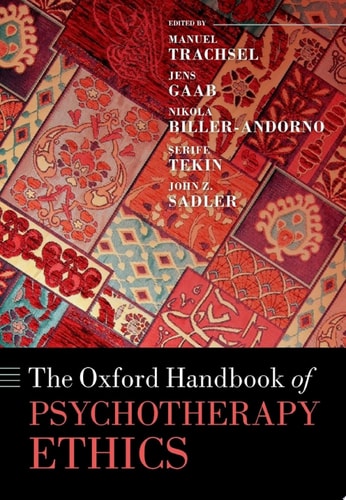 Oxford Handbook of Psychotherapy Ethics