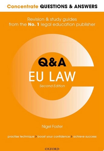 Concentrate Questions and Answers: EU Law