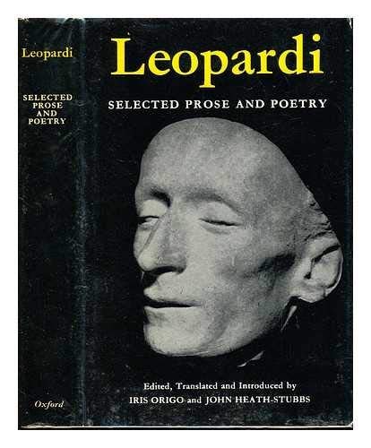 Giacomo Leopardi: Selected Prose and Poetry