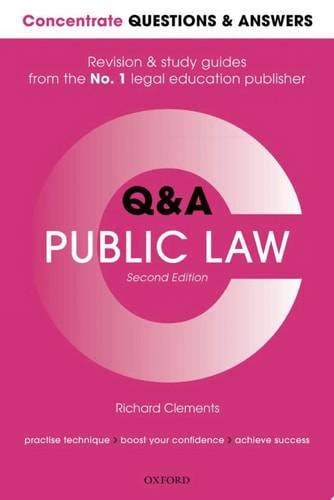 Concentrate Questions and Answers: Public Law