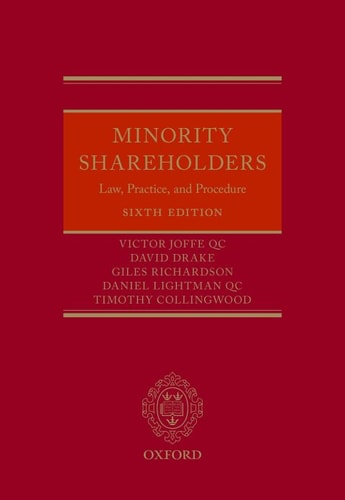 Minority Shareholders: Law, Practice, and Procedure
