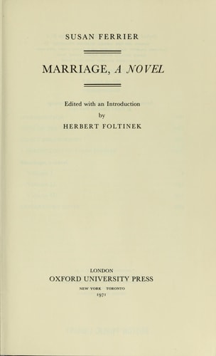 Marriage: A Novel