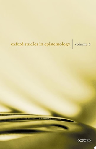 Oxford Studies in Epistemology