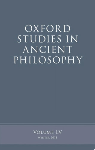 Oxford Studies in Ancient Philosophy: Volume 55