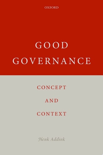 Good Governance: Concept and Context