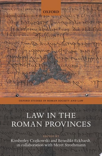 Law in the Roman Provinces