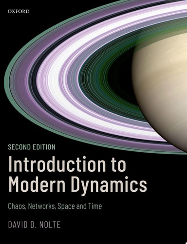 Introduction to Modern Dynamics: Chaos, Networks, Space, and Time