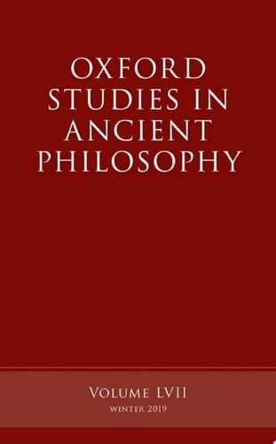 Oxford Studies in Ancient Philosophy: Volume 57