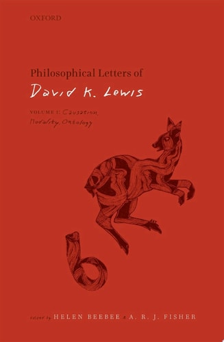 Philosophical Letters of David K. Lewis: Volume 1: Causation, Modality, Ontology