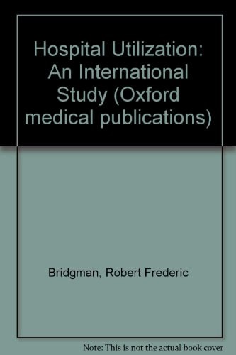 Hospital Utilization: An International Study