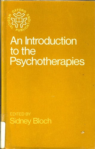 An Introduction to the Psychotherapies