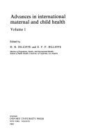Advances in International Maternal and Child Health: Volume 1