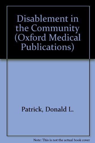 Disablement in the Community