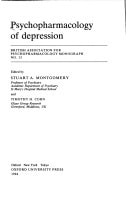 Psychopharmacology of Depression