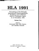 HLA 1991: Proceedings of the Eleventh International Histocompatibility Workshop and Conference