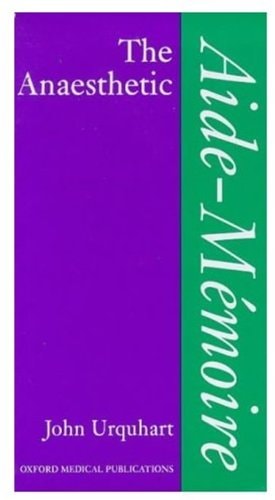 Anaesthetic Aide-Memoire