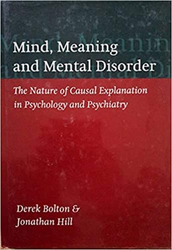 Mind, Meaning and Mental Disorder