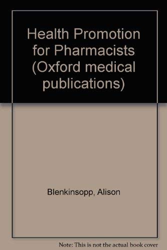 Health Promotion for Pharmacists