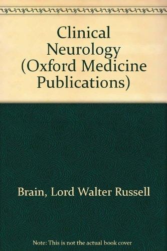 Brain's Clinical Neurology