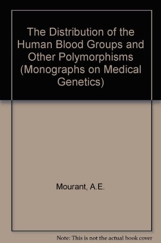 The Distribution of the Human Blood Groups, and Other Polymorphisms