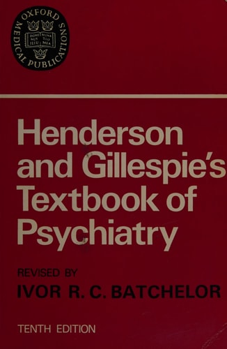 Textbook of Psychiatry for Students