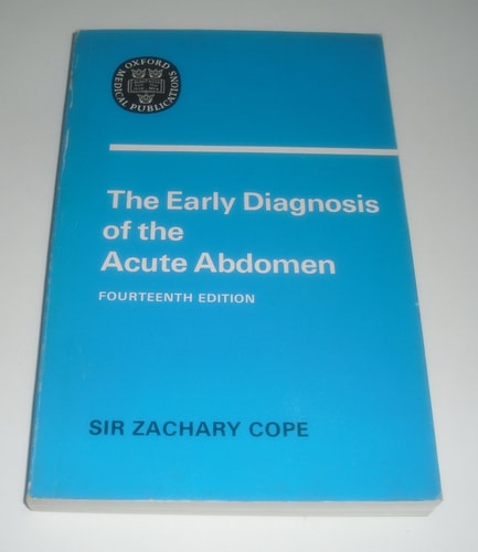 The Early Diagnosis of the Acute Abdomen