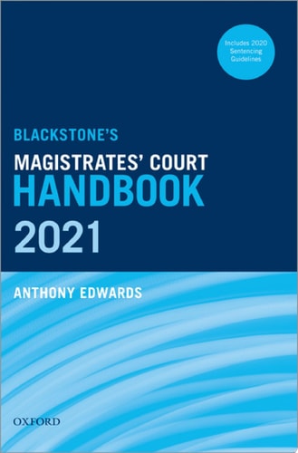 Blackstone's Magistrates' Court Handbook