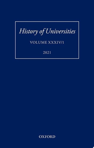 History of Universities: Volume XXXIV/1: A Global History of Research Education: Disciplines, Institutions, and Nations, 1840-1950