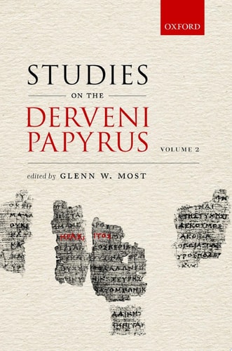 Studies on the Derveni Papyrus: Volume II