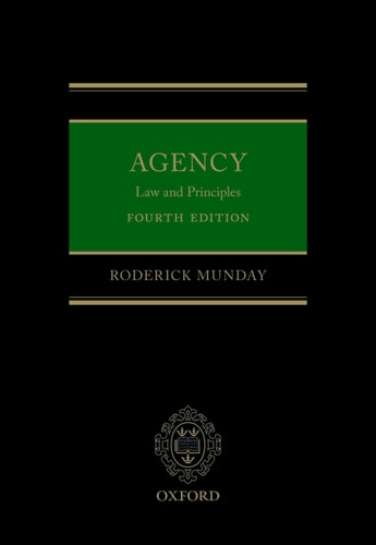 Agency: Law and Principles