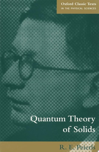 Quantum Theory of Solids