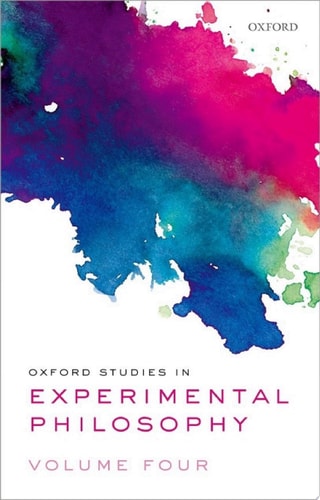 Oxford Studies in Experimental Philosophy: Volume 4