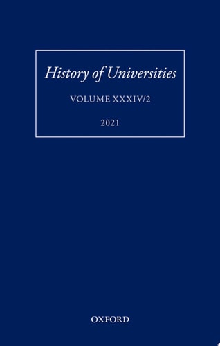 History of Universities: Volume XXXIV/2: Teaching Ethics in Early Modern Europe