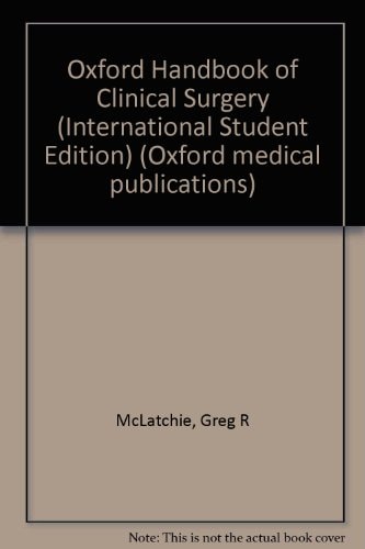 Oxford Handbook of Clinical Surgery