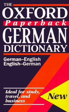 The Oxford Paperback German Dictionary: German-English/English-German