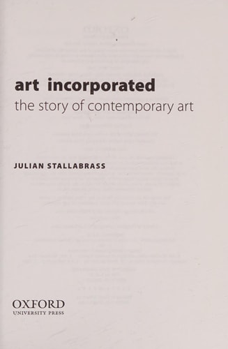 Art Incorporated: The Story of Contemporary Art