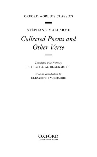 Collected Poems and Other Verse