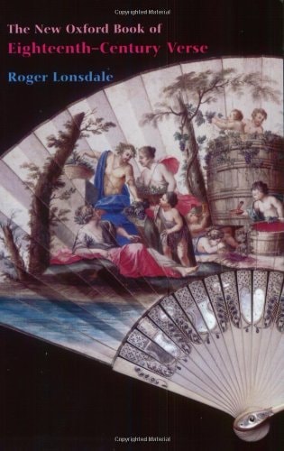 The New Oxford Book of Eighteenth Century Verse