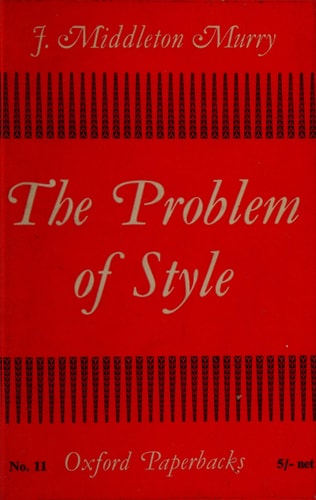 Problem of Style