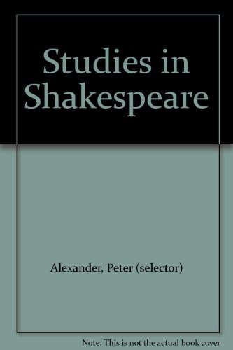 Studies in Shakespeare