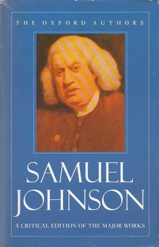 Samuel Johnson: The Oxford Authors
