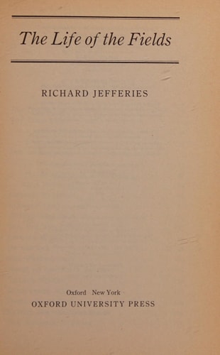 The Life of the Fields